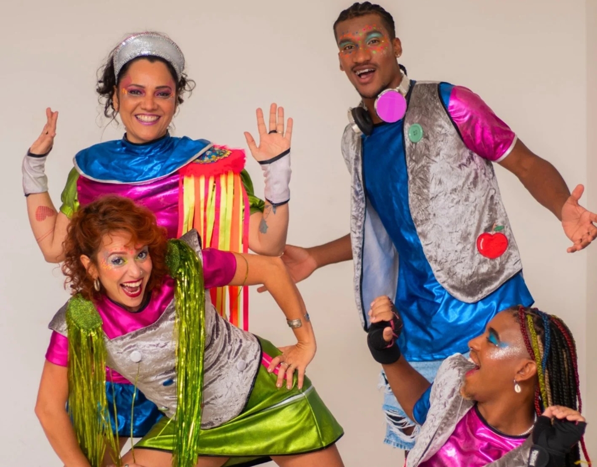 Grupo infantil Playgrude realiza show gratuito de Dia das Crianças no Pelourinho