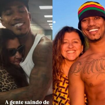 Em Salvador, Regina Casé recebe mimo especial de O Kannalha: ‘Sacola cheia de amor’