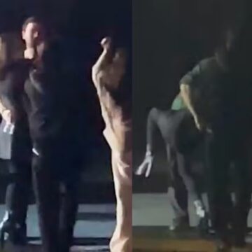 Sandy e namorado dançam agarradinhos e trocam beijo em show de Chitãozinho e Xororó em Portugal Sandy e namorado dançam agarradinhos e trocam beijo em show de Chitãozinho e Xororó em Portugal