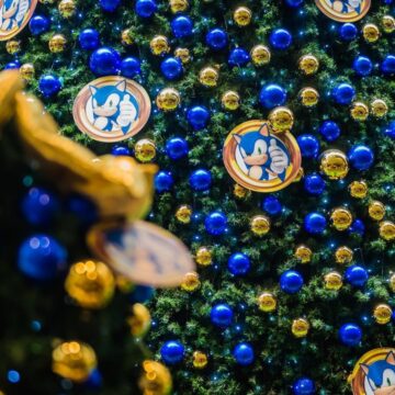 Shopping em Salvador lança Natal 2025 com decoração temática inspirada em Sonic