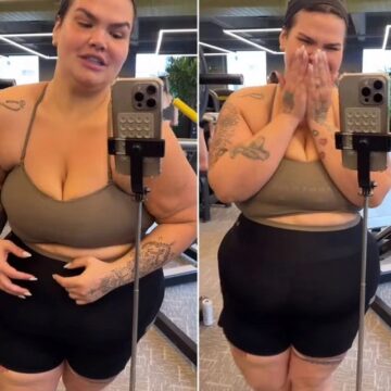 Thais Carla celebra perda de 70 kg após bariátrica e exibe “saboneteira” com bom humor