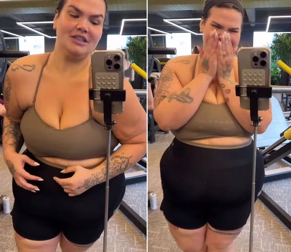 Thais Carla celebra perda de 70 kg após bariátrica e exibe “saboneteira” com bom humor