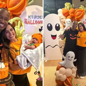 Carol Peixinho e Thiaguinho celebram primeiro mês do filho com declaração nas redes sociais