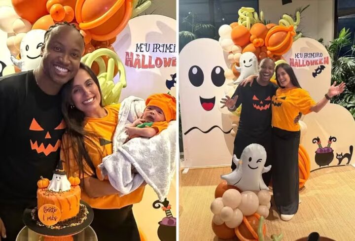 Carol Peixinho e Thiaguinho celebram primeiro mês do filho com declaração nas redes sociais
