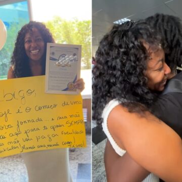 Tia Má se emociona em último dia de aula da escola do filho mais velho: ‘Realização de mais um sonho ancestral’ Tia Má se emociona em último dia de aula da escola do filho mais velho: ‘Realização de mais um sonho ancestral’