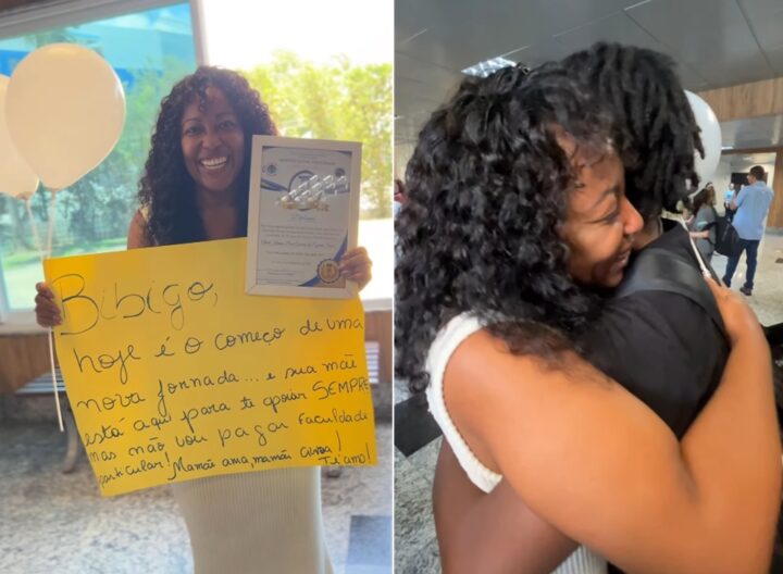 Tia Má se emociona em último dia de aula da escola do filho mais velho: ‘Realização de mais um sonho ancestral’ Tia Má se emociona em último dia de aula da escola do filho mais velho: ‘Realização de mais um sonho ancestral’