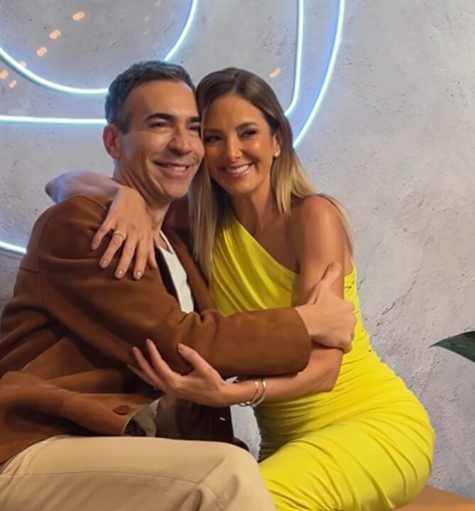 Ticiane Pinheiro participa de vinheta de fim de ano da Globo e mostra bastidores