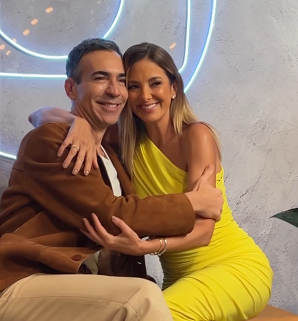 Ticiane Pinheiro participa de vinheta de fim de ano da Globo e mostra bastidores