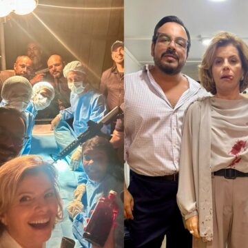Debora Bloch mostra bastidores da morte de Odete Roitman em Vale Tudo