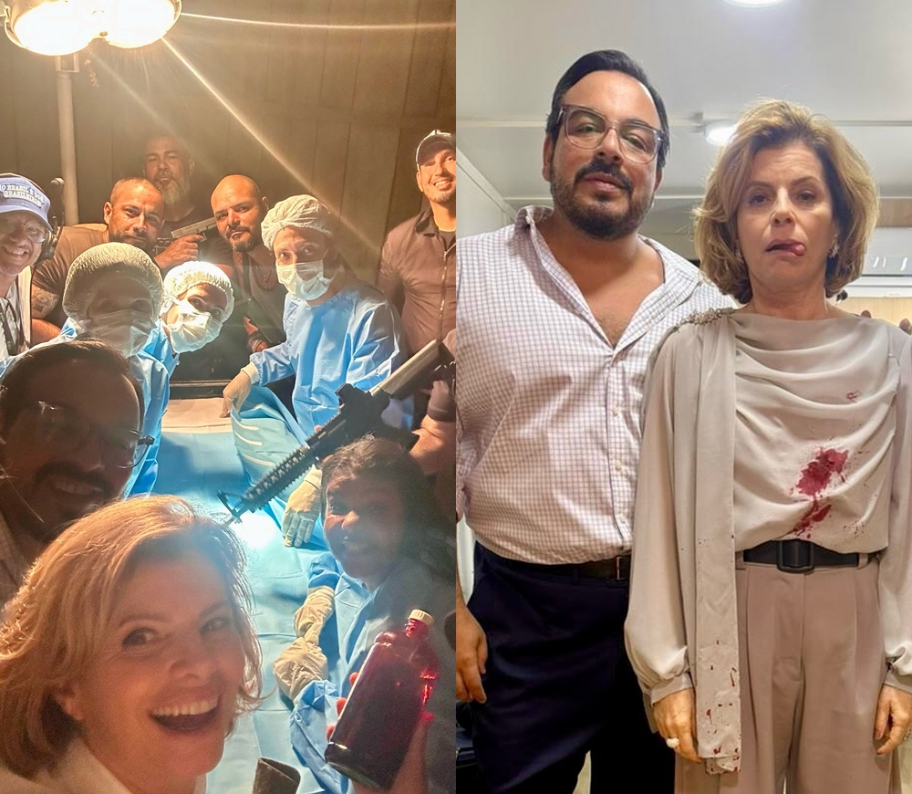 Debora Bloch mostra bastidores da morte de Odete Roitman em Vale Tudo