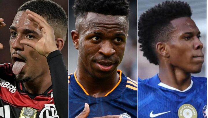 Vini Jr, Estêvão e Samu Lino estão entre melhores dribladores do mundo; confira ranking