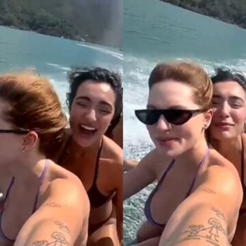 Virginia causa polêmica após curtição com amigas em jet-ski