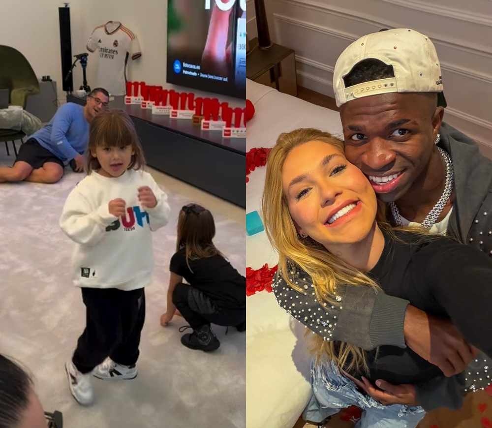Virginia Fonseca mostra filhos se divertindo na mansão de Vini Jr., na Espanha Virginia Fonseca mostra filhos se divertindo na mansão de Vini Jr., na Espanha