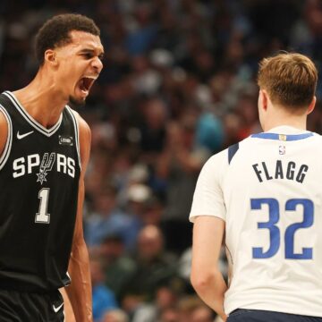 Wembanyama faz 40 pontos e lidera Spurs em vitória arrasadora sobre os Mavericks; veja melhores momentos