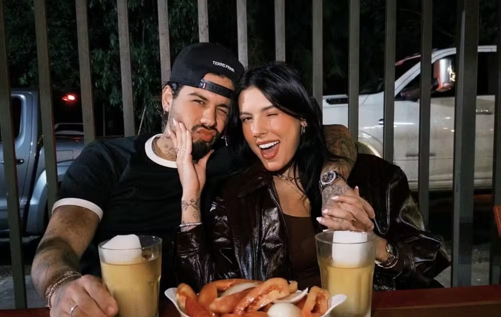 Zé Felipe transforma tatuagem em homenagem a Virginia e mostra resultado ao lado de Ana Castela Zé Felipe transforma tatuagem em homenagem a Virginia e mostra resultado ao lado de Ana Castela