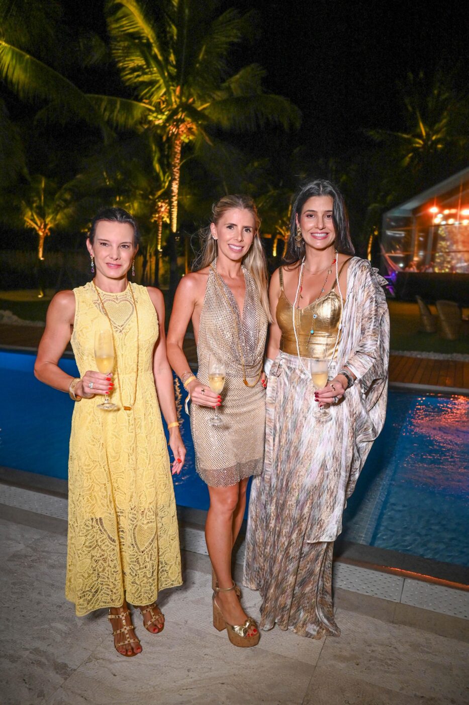 Caroline Hauer, Keqely Franco e Joana Durli