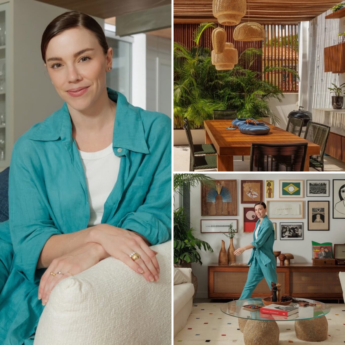 Conheça a nova casa de Alice Wegmann, no Rio de Janeiro