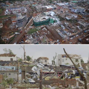 Três tornados atingem Sul do Brasil com ventos de até 330 km/h