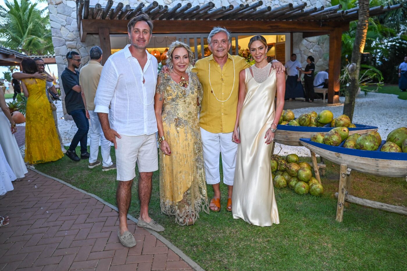 Guilherme Michaelis, Izaura Müller, Jorge Fontes e Mariella Müller Michaelis