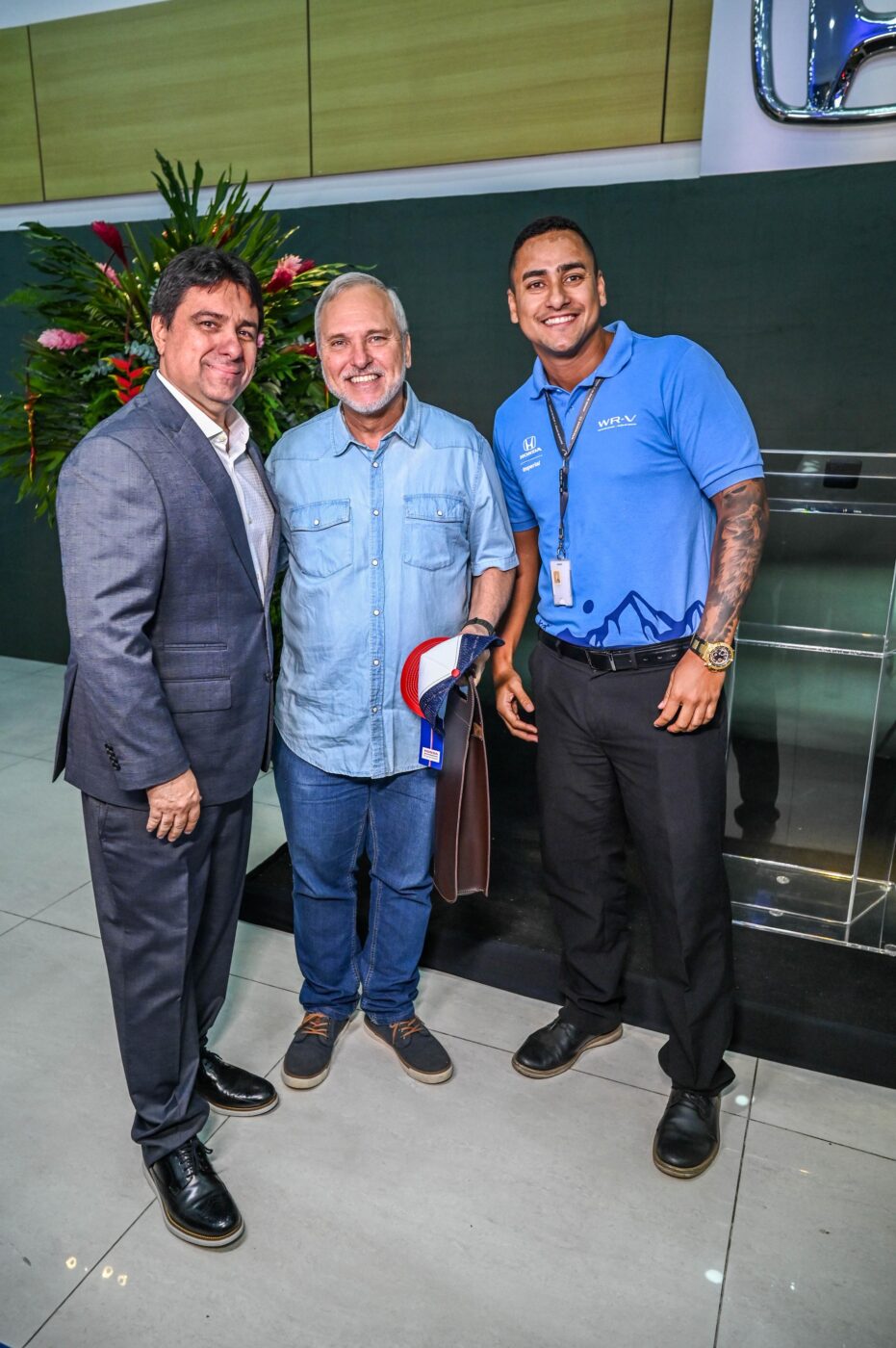 Júnior Moura, Alexandre Lustosa e Alan Gomes