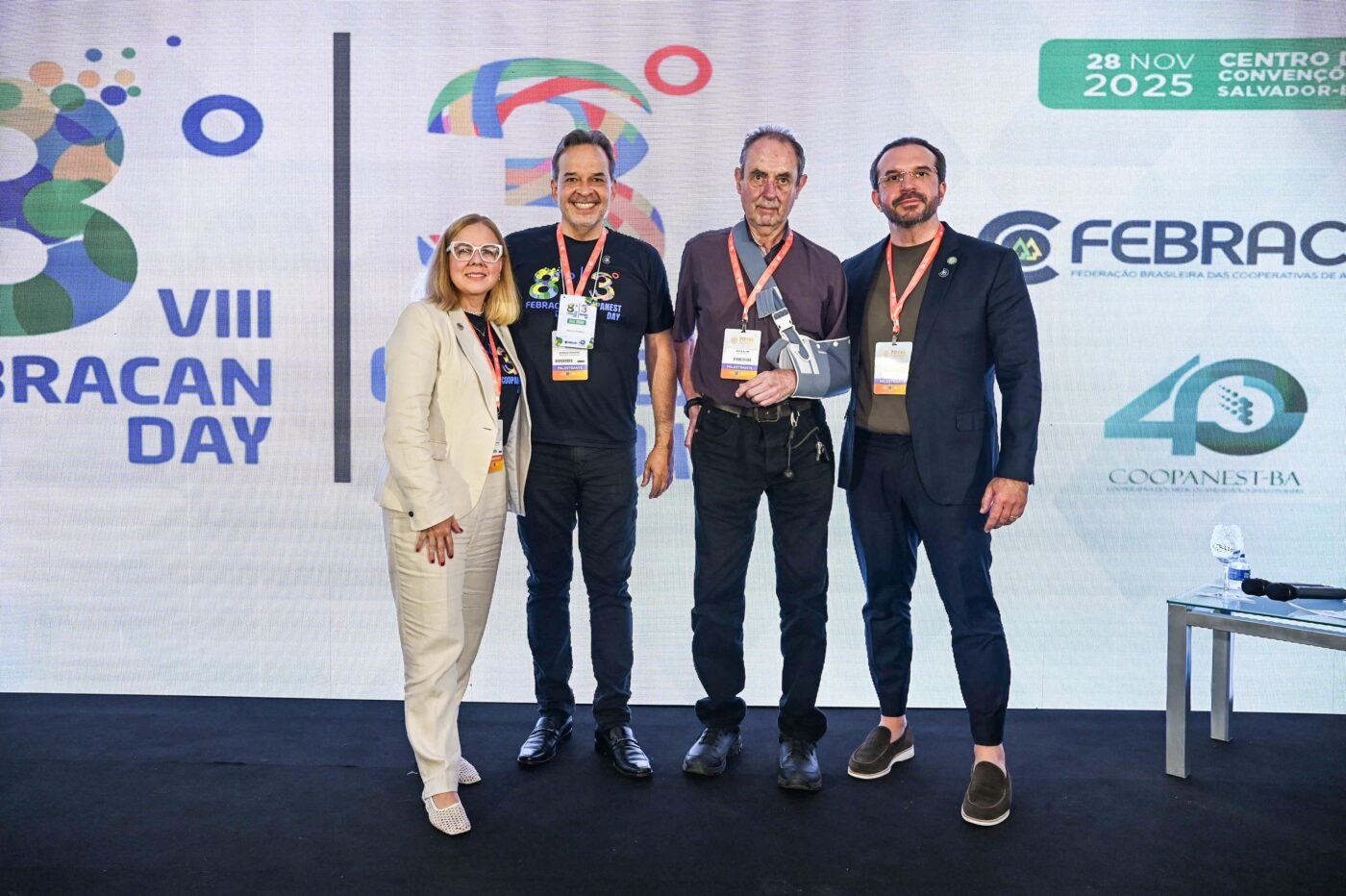 Andrea Moraes, Rômulo Pinheiro, Amyr Klink e Hugo Dantas