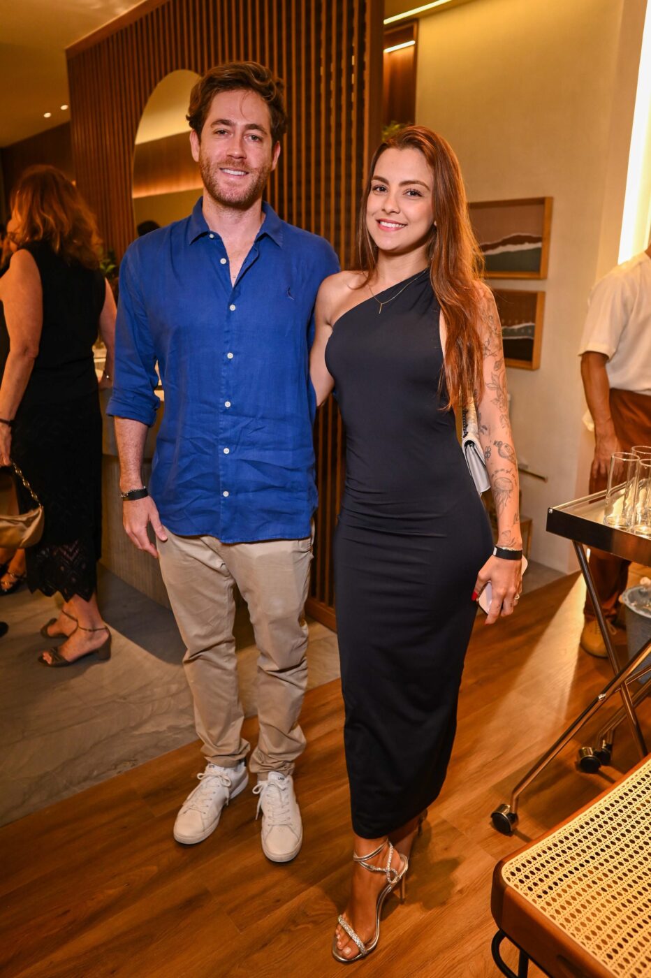 Diego Gantois e Júlia Nobre