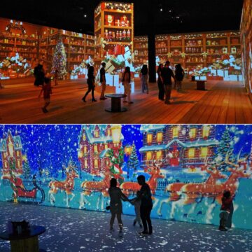 Shopping Barra recebe exposição imersiva ‘O Segredo do Natal’, com superprojeções e cenários temáticos