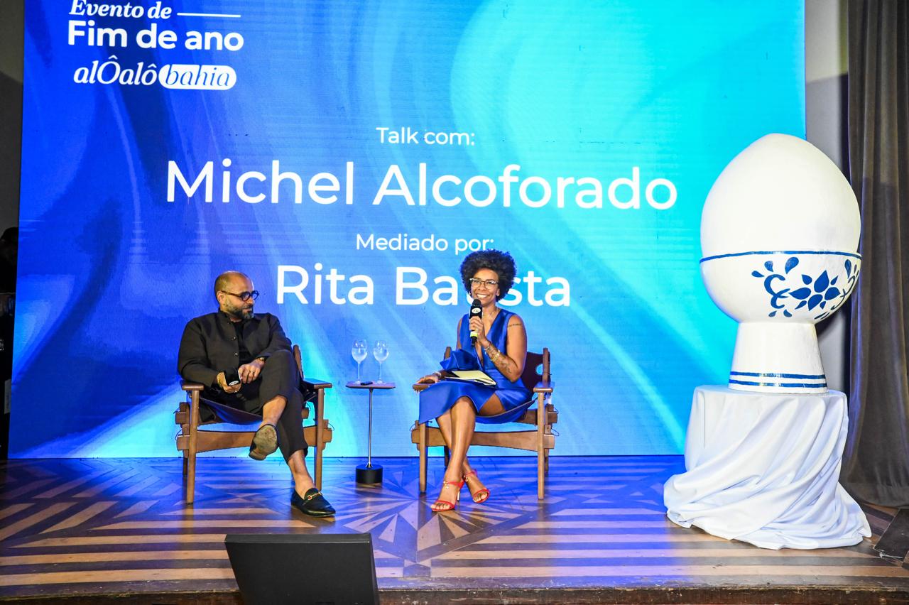 Michel Alcoforado e Rita Batista