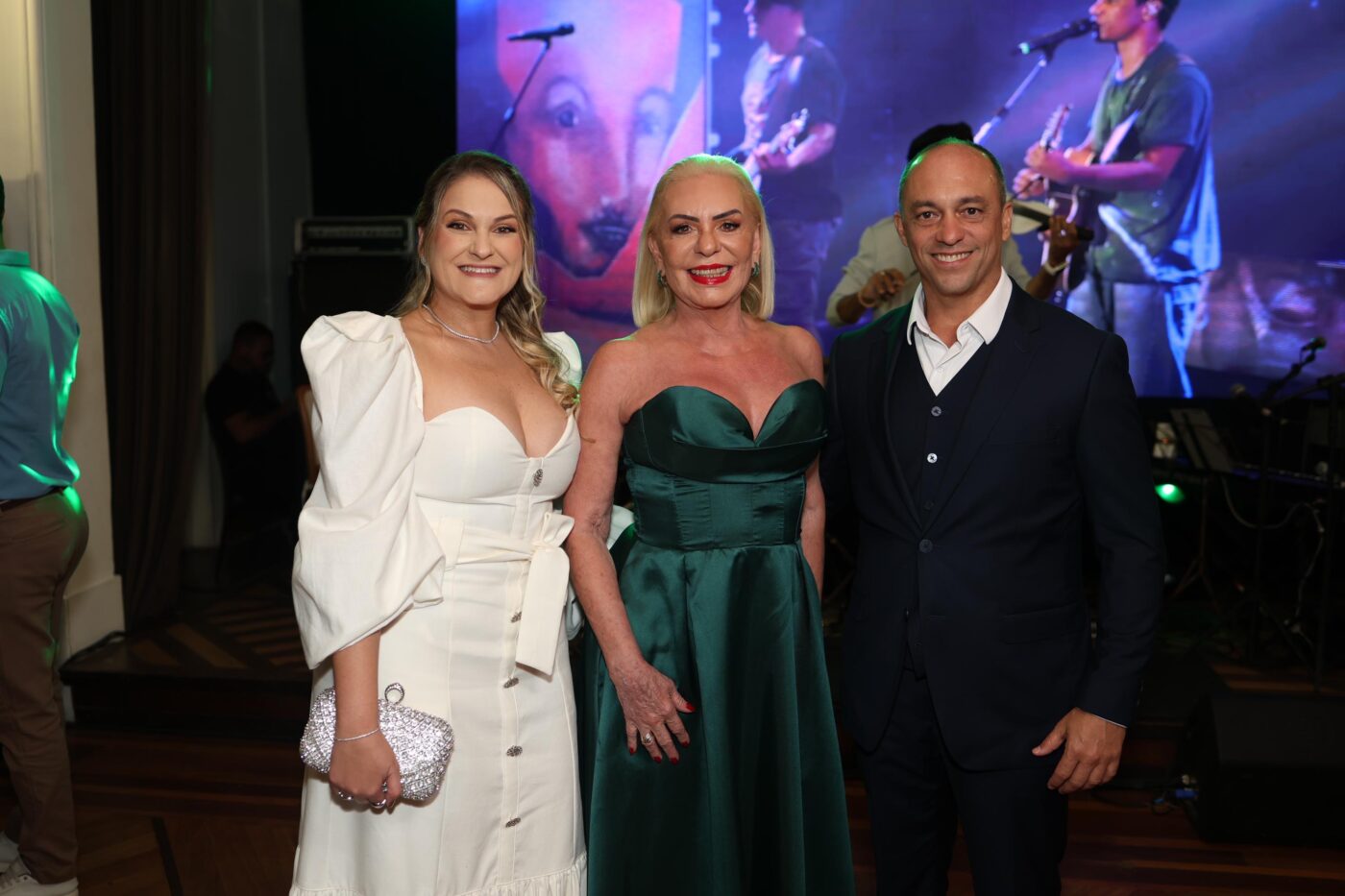 Lilian, Ivana e Leandro Carozzo