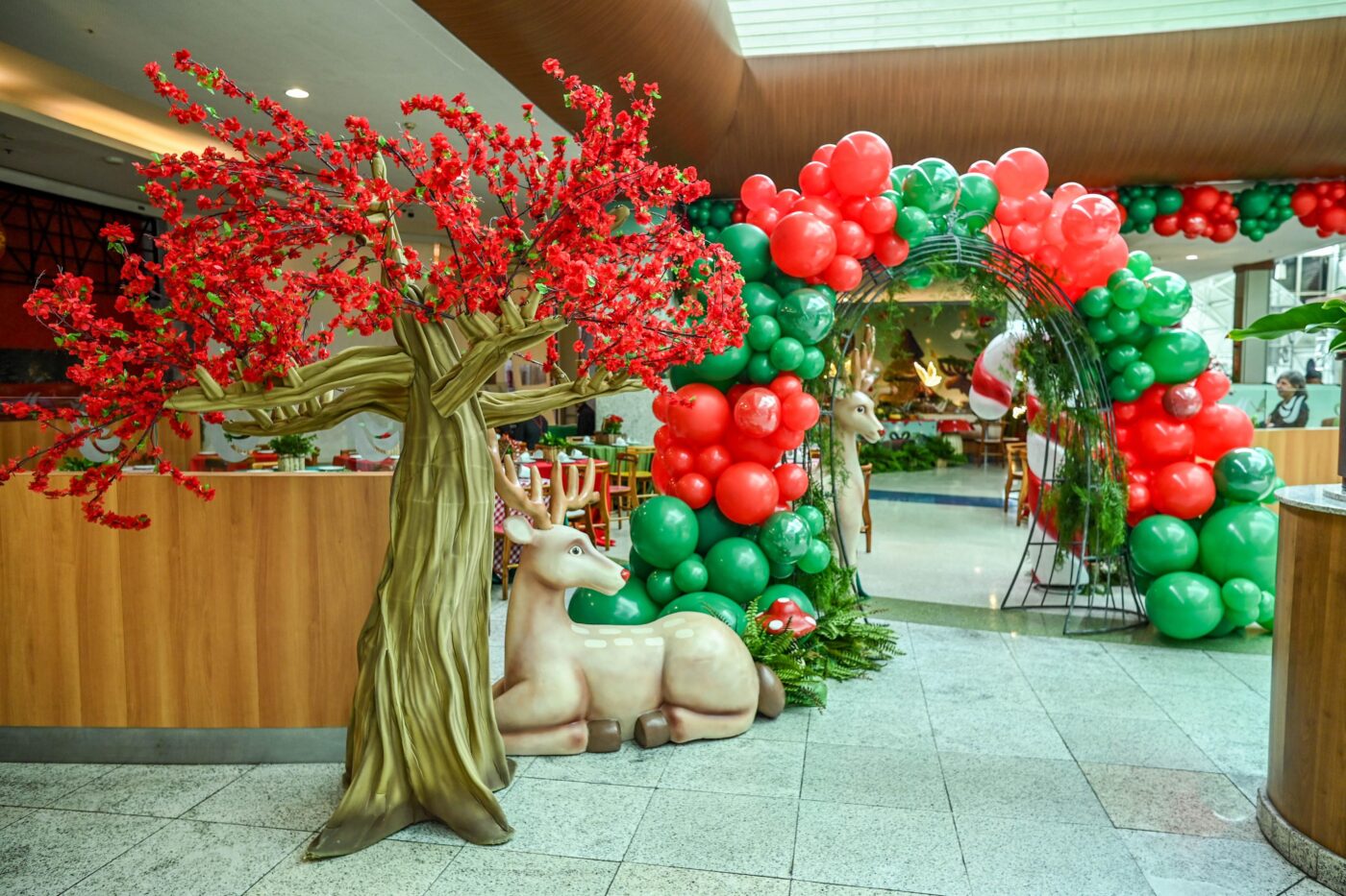 Café da manhã do Salvador Shopping