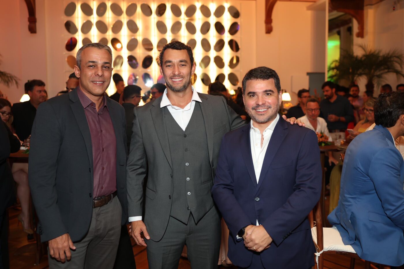 Mauricio Campos, Francisco Carozzo e Matheus Khett