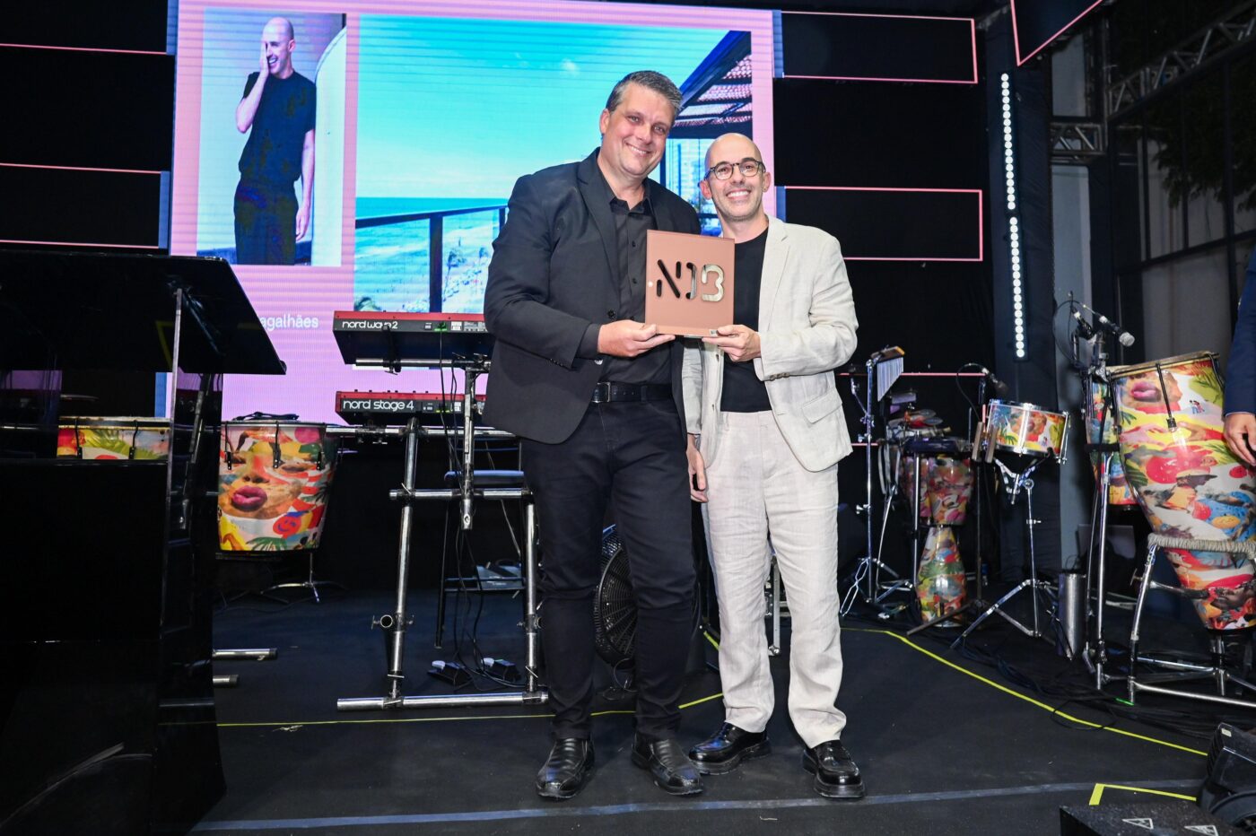 Daniel Barral e Gabriel Magalhães