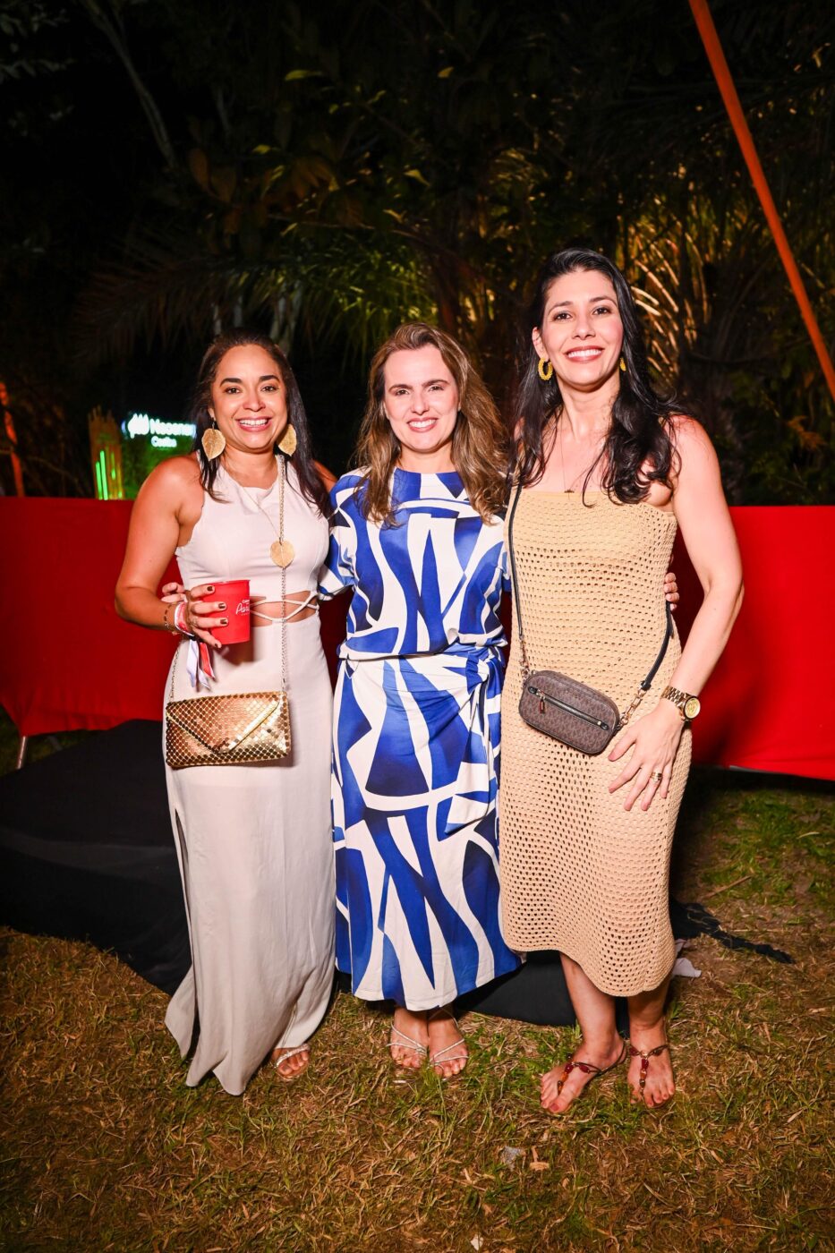 Roberta Pereira, Camila Nunes e Camila Dantas