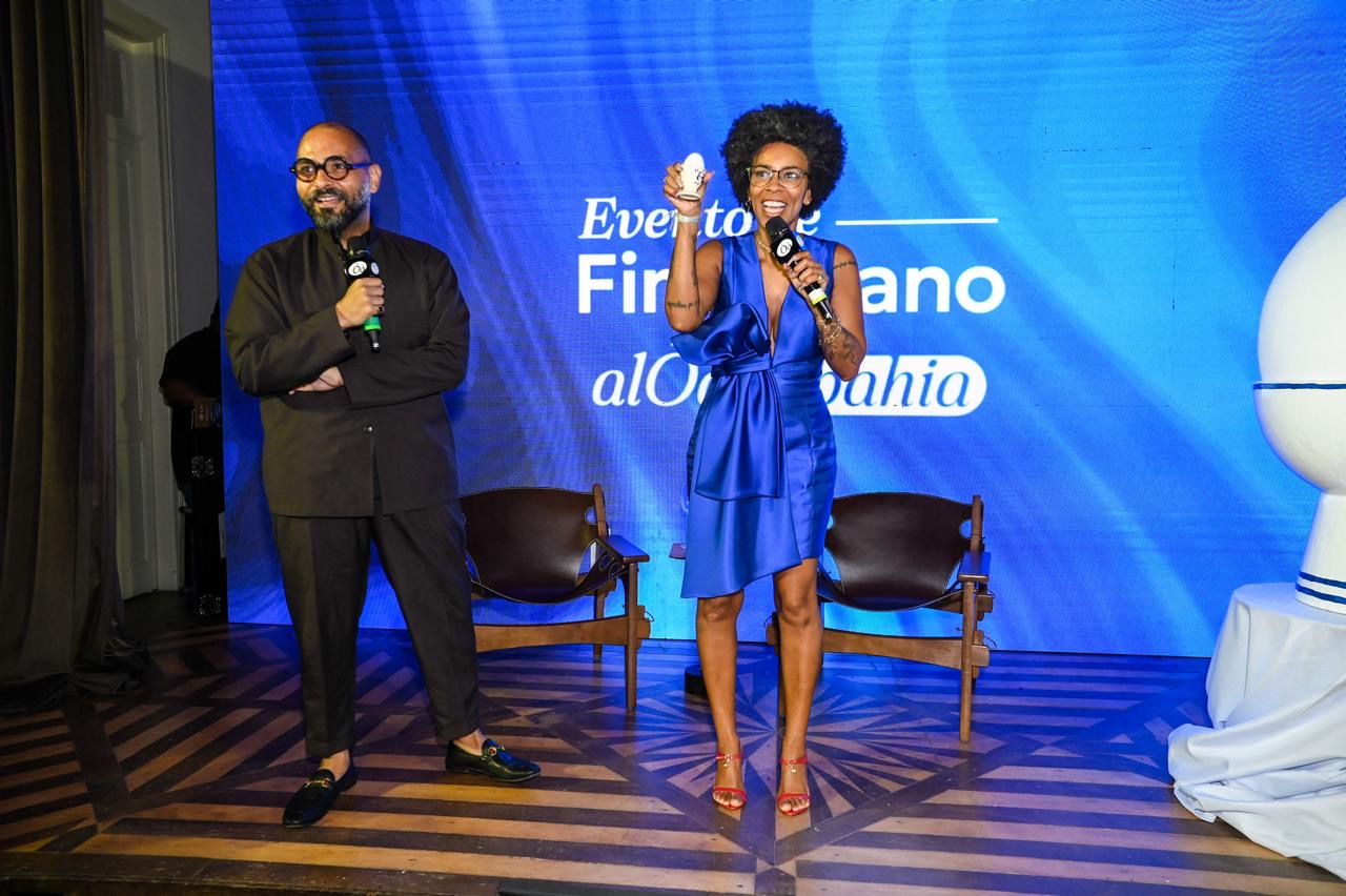 Michel Acoforado e Rita Batista