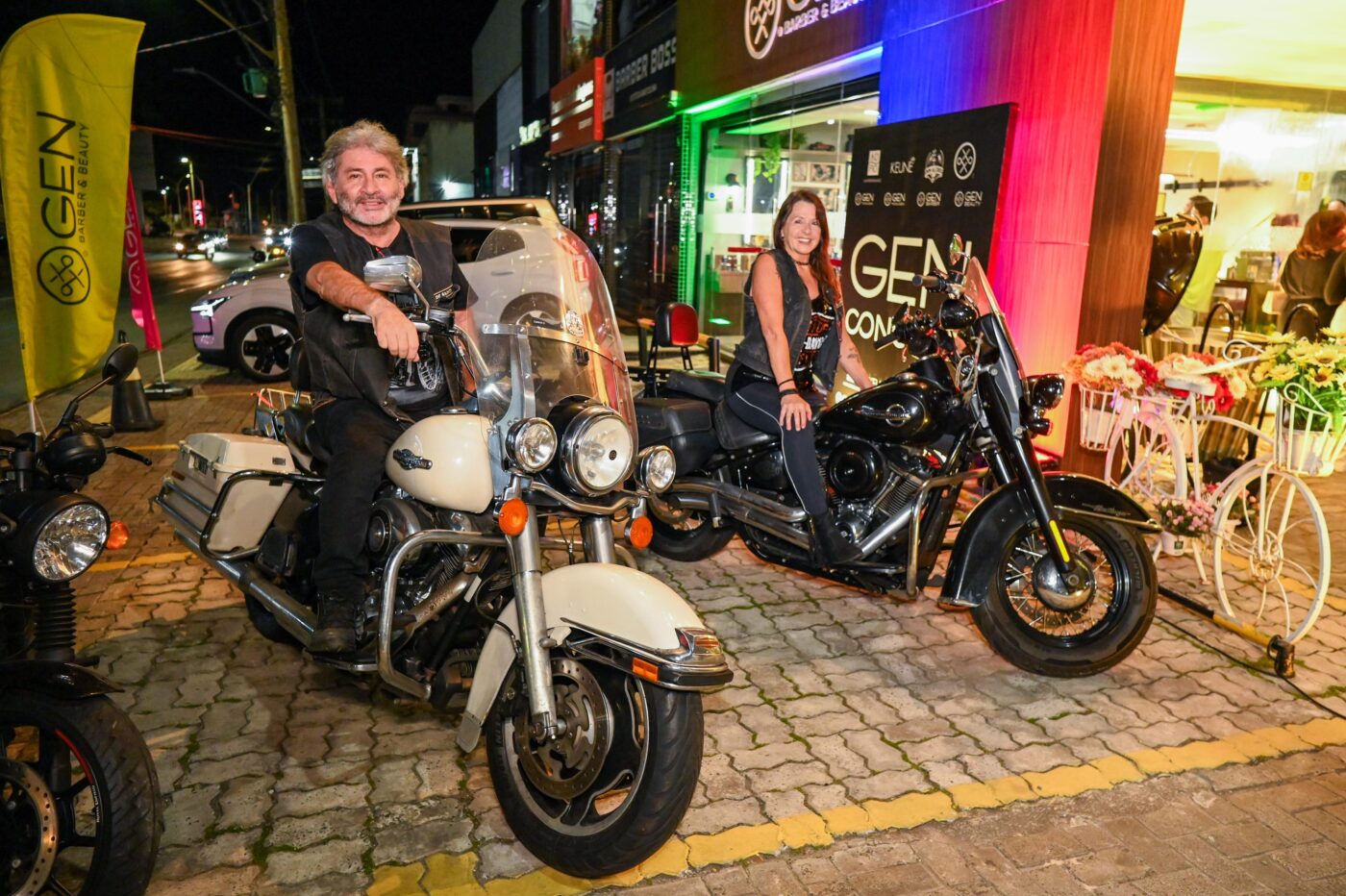 Carlos Santi e Sandra Saldanha