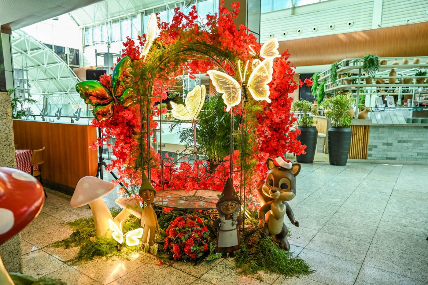 Café da manhã do Salvador Shopping