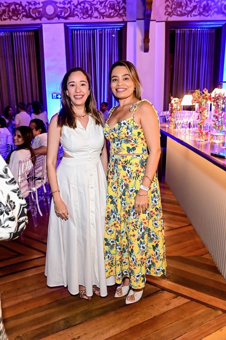 Elane Maciel e Joice Nascimento