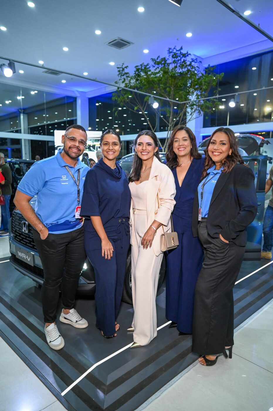 Matheus Oliveira, Luana Batalha, Mônica Moura, Priscila Pires e Nadjane Paixão