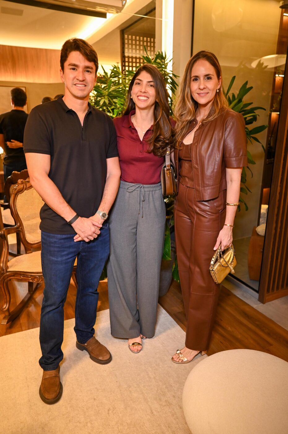 Gustavo Rodrigues, Luciana Valente e Laís Kruschewsky