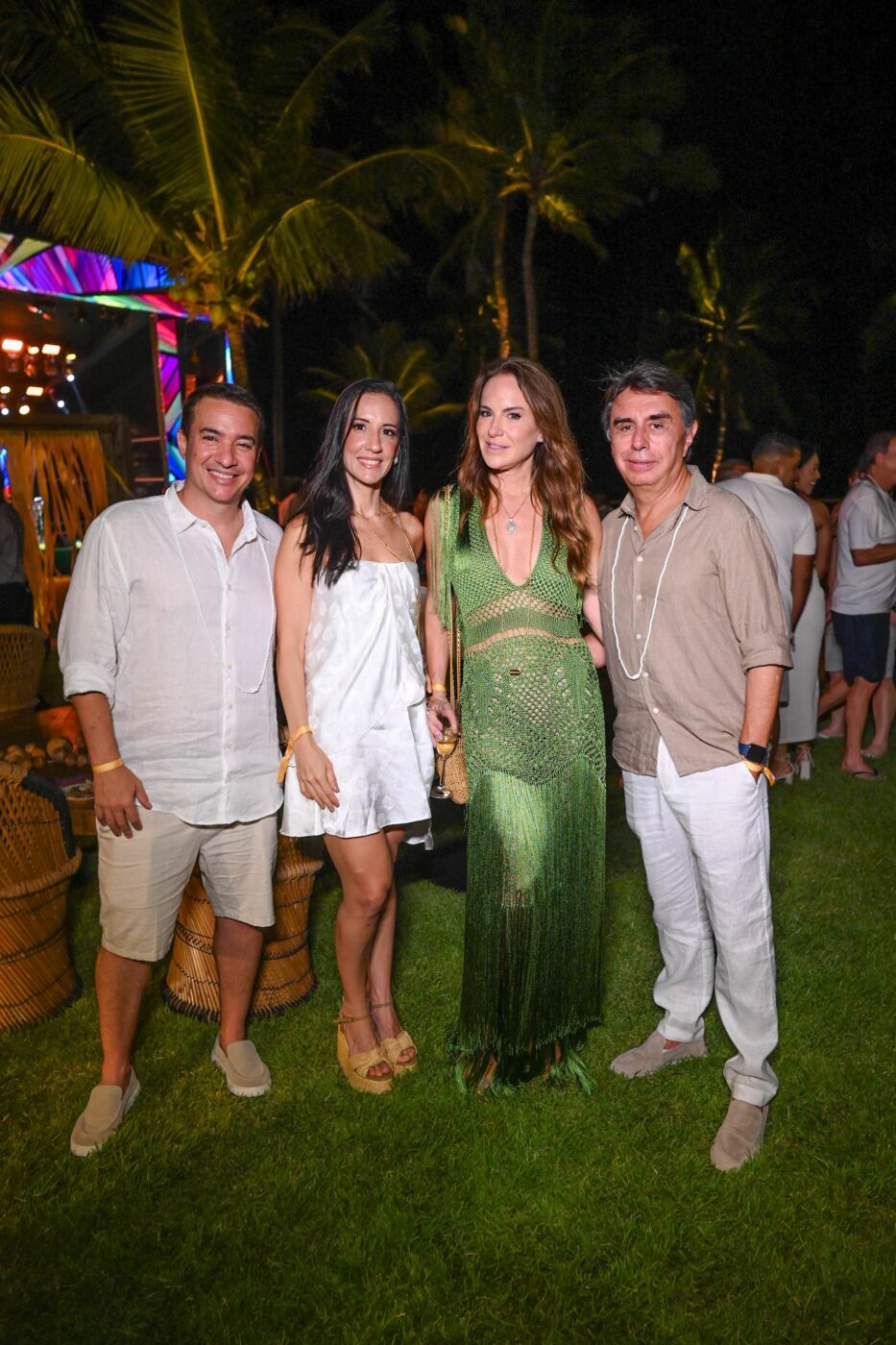 Samir Dracoulakis, Marianna Andrade, Aline Mendonça e Luiz Batista