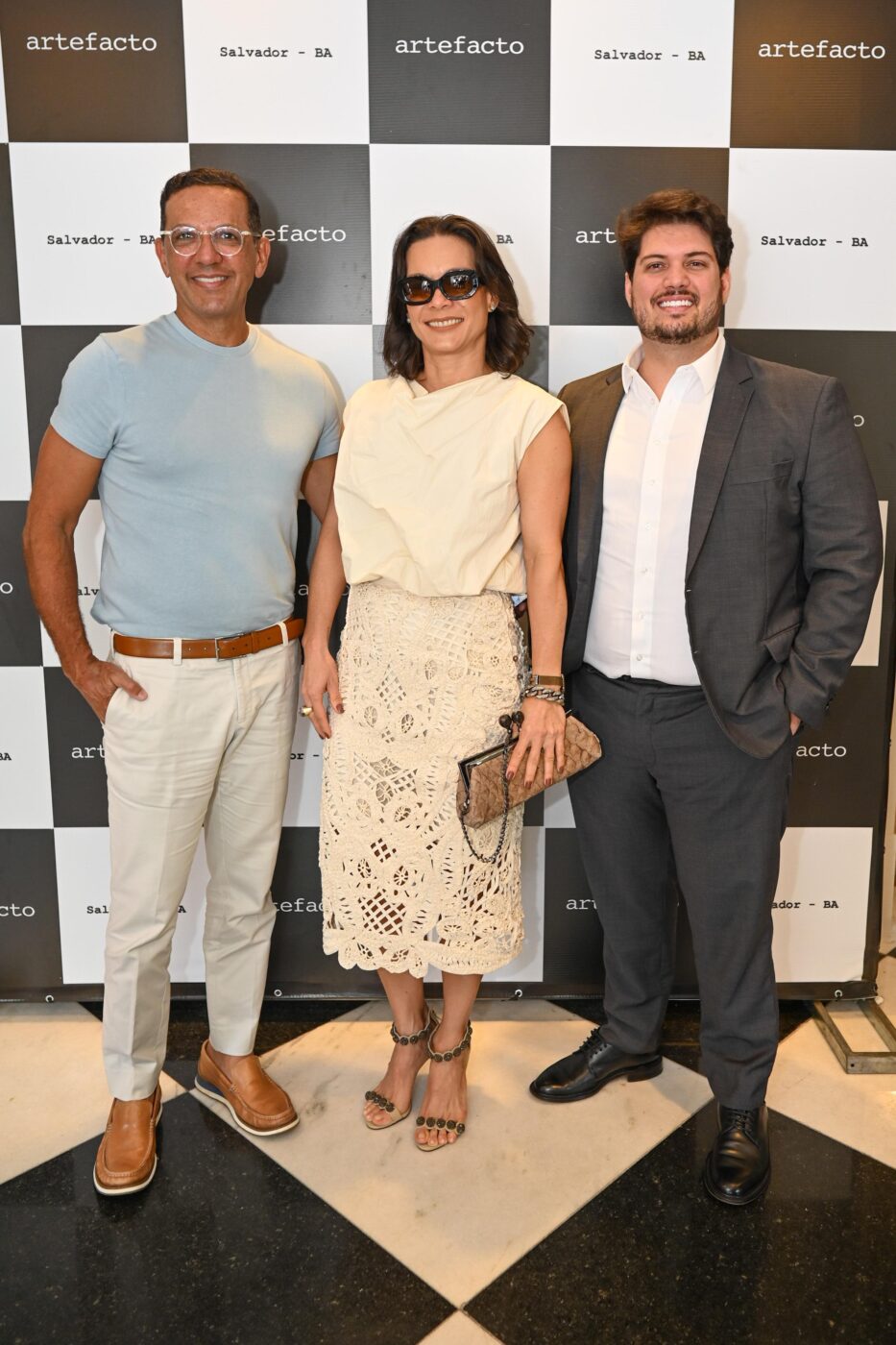 Rogério Menezes, Viviane Vieira e Kauê Gramulha