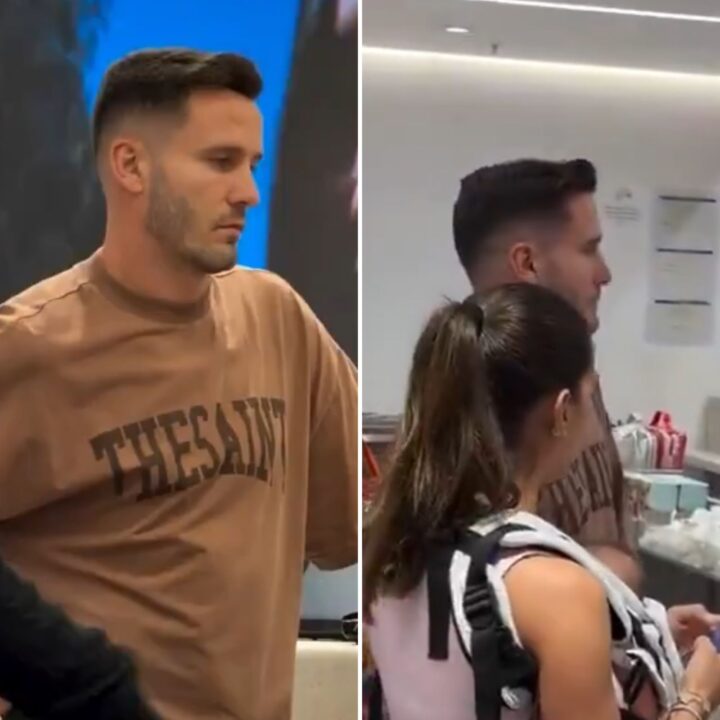 Mesmo com salário milionário, Saúl, do Flamengo, é flagrado fazendo compras em loja de departamento