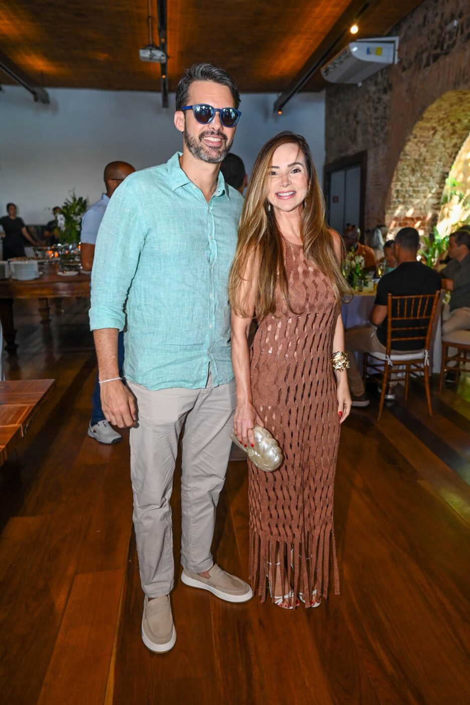 Andre Maia e Thaís Brito