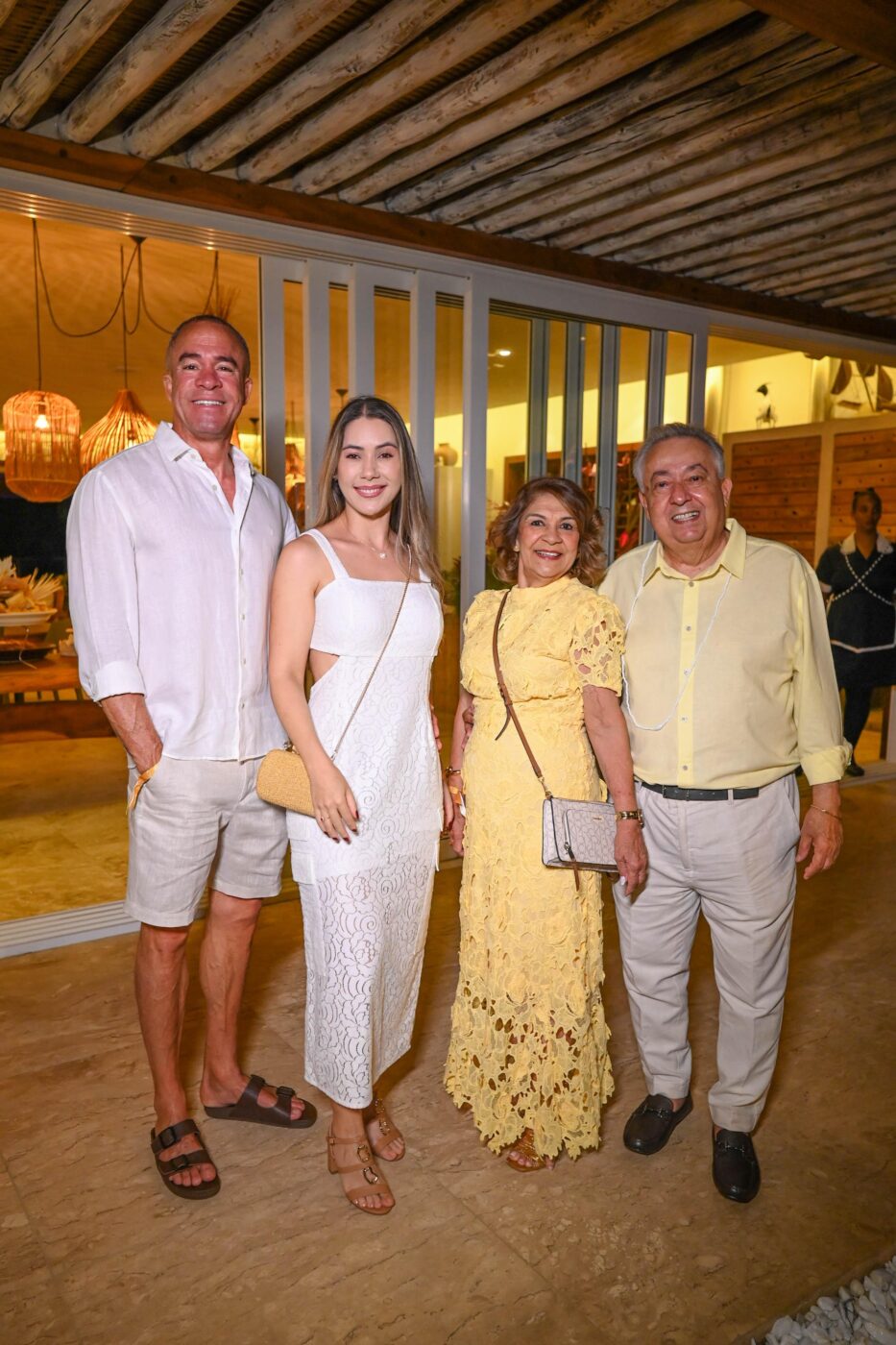 Paulo Leal, Sinara Netto, Carmem e Francisco Catelino