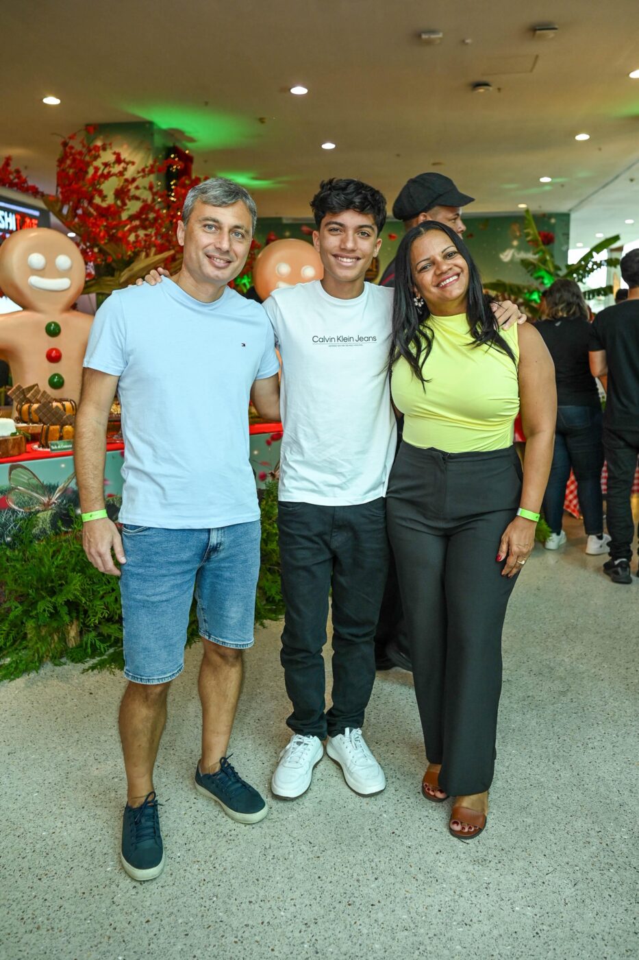 Giuseppe, Alessandro Cavaliere e Janeide Santos