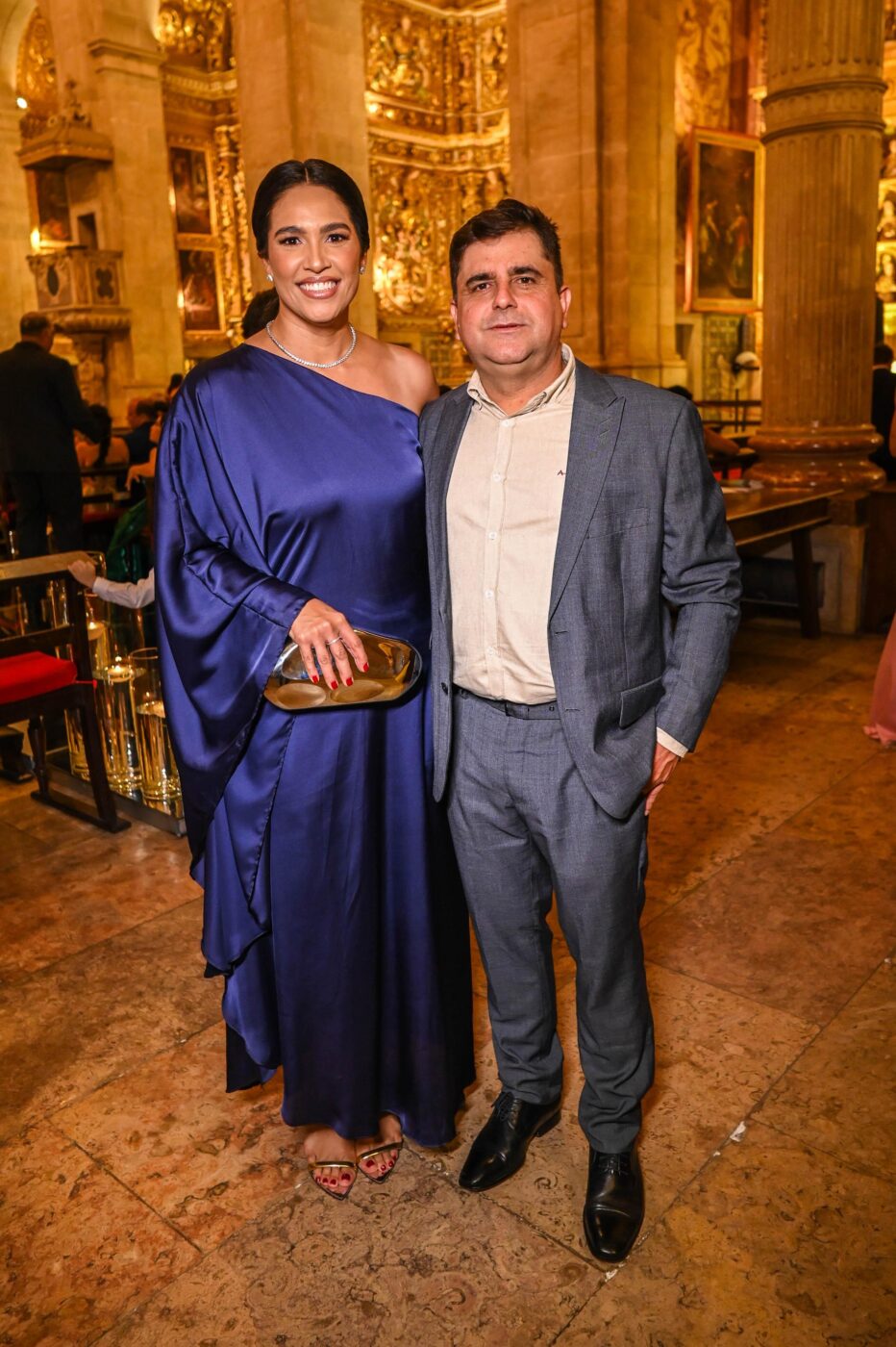 Lara Barreto e George Freitas