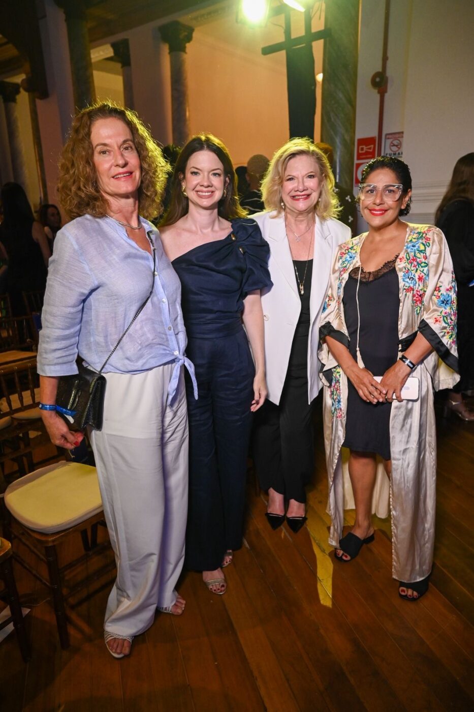Fátima, Ana Paula, Abigail Suarez e Angeluci Figueiredo
