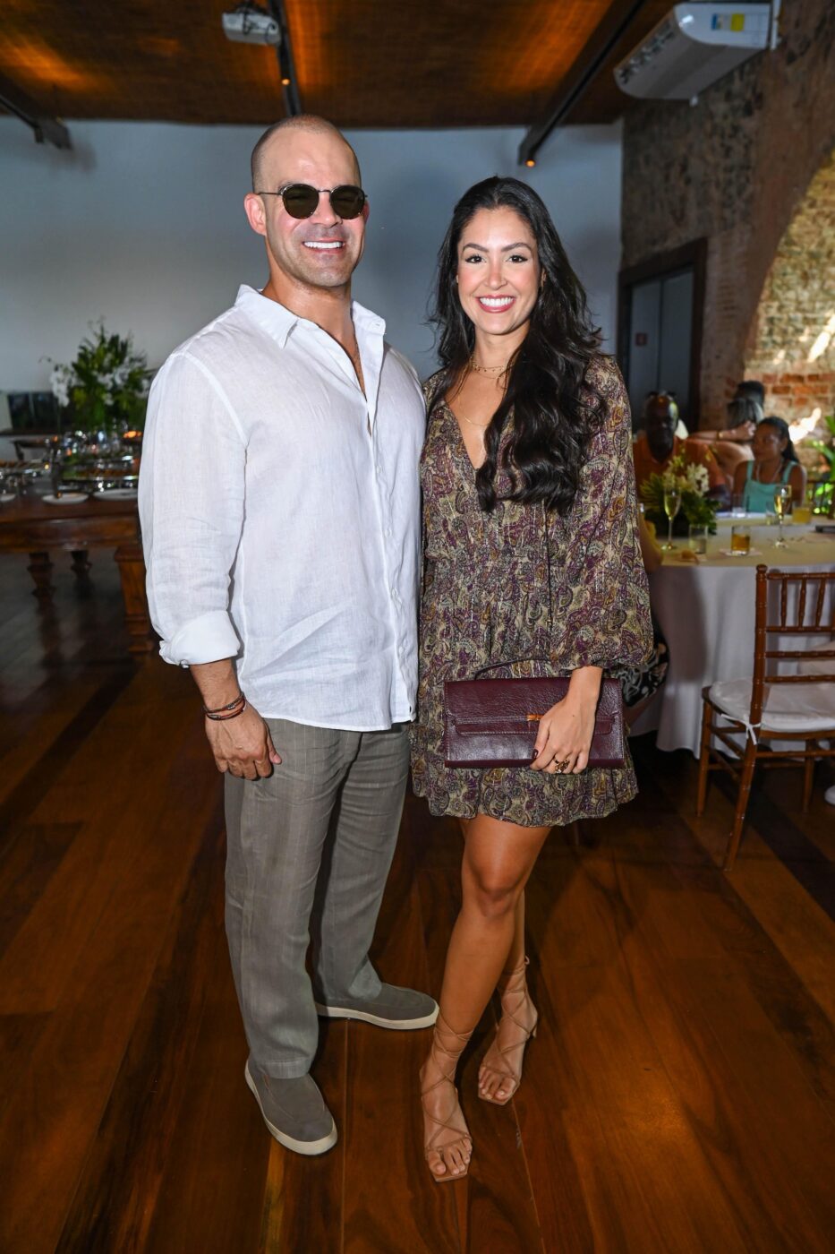 Moisés Dantas e Juliana Pimentel