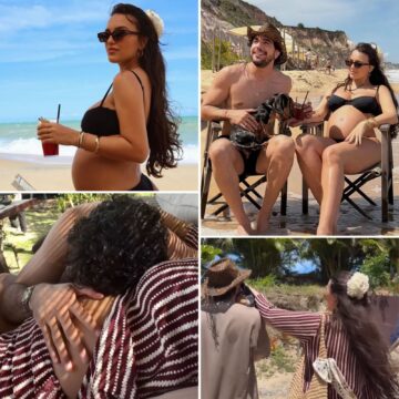 Rafa Kalimann e Nattan escolhem praia na Bahia para dias de descanso antes da chegada da primeira filha