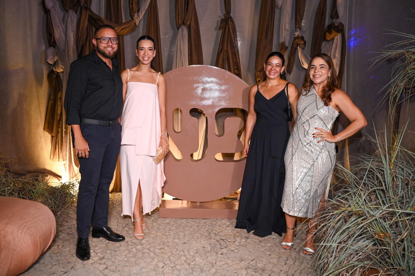 Ricardo Santos, Ana Carolina Sarmento, Iurca Couto e Daniela Matos